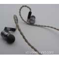 Earphone / Earbud Resolusi Tinggi dengan Jack Emas 3,5mm